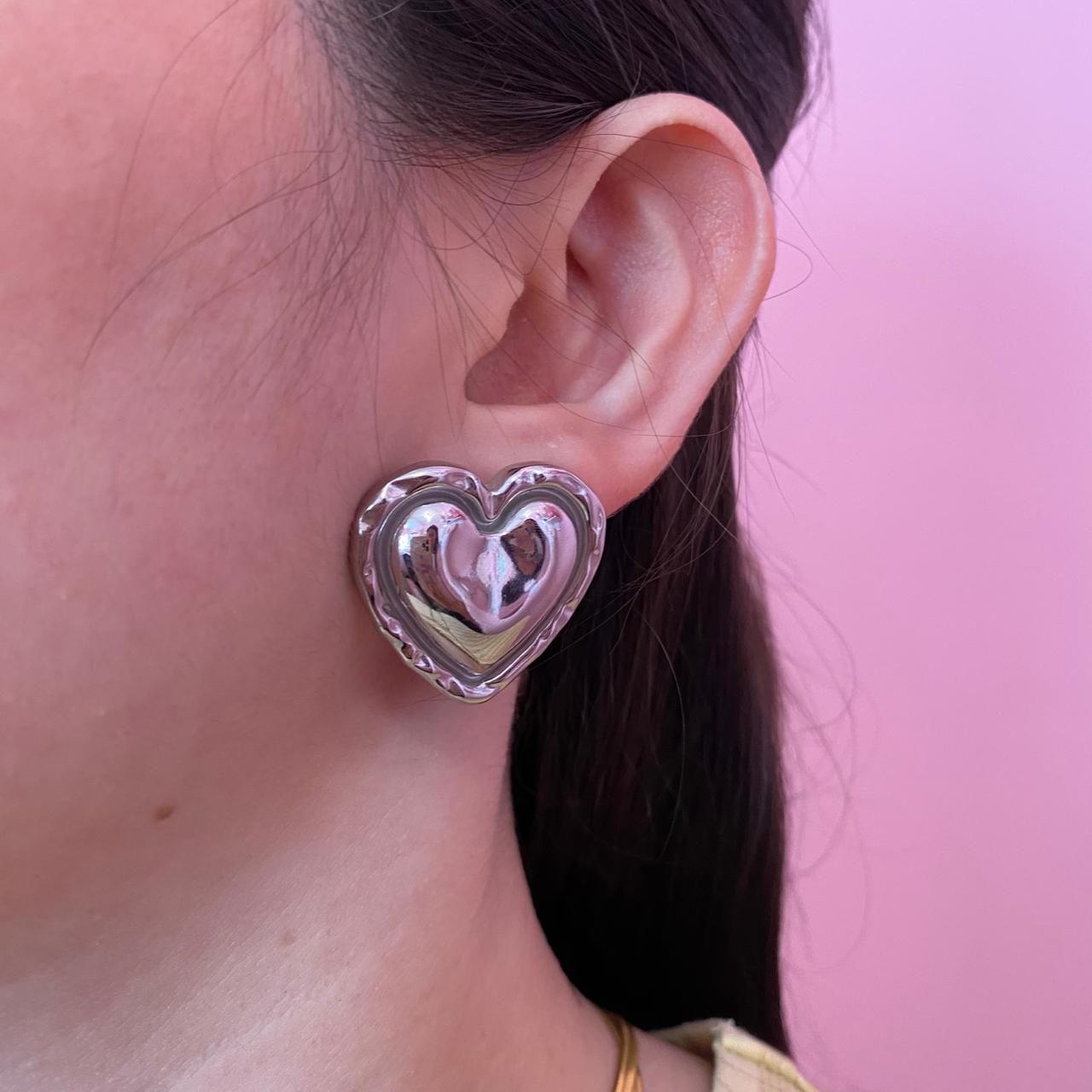 Aretes Corazón