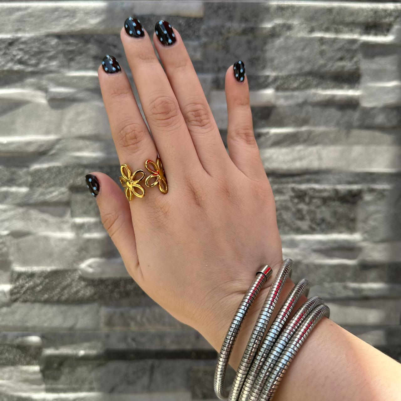 Anillo Pétalos