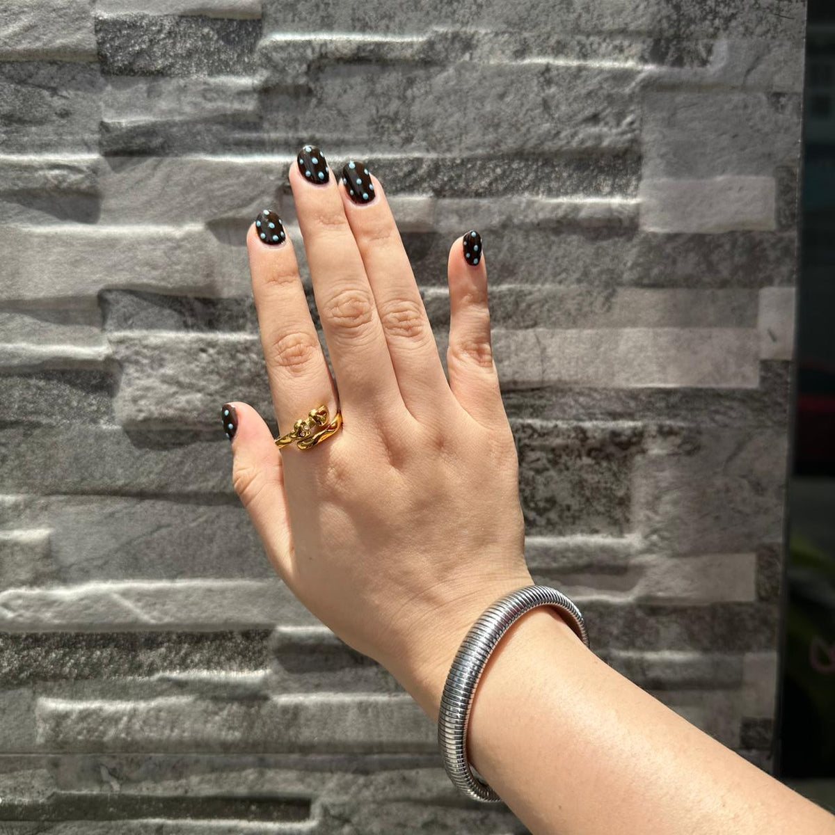 Anillo Nudos Dorado