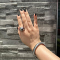Anillo Domo Plateado