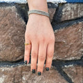 Anillo Barra Cristal