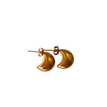 Aretes Luna Dorada