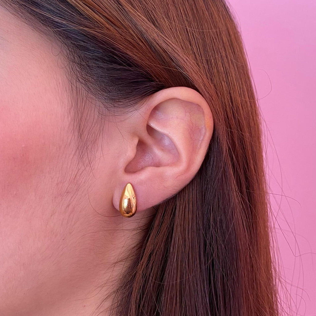 Aretes Gota Dorada