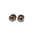 Aretes Botón Plata