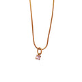 Collar Solitario Circonia