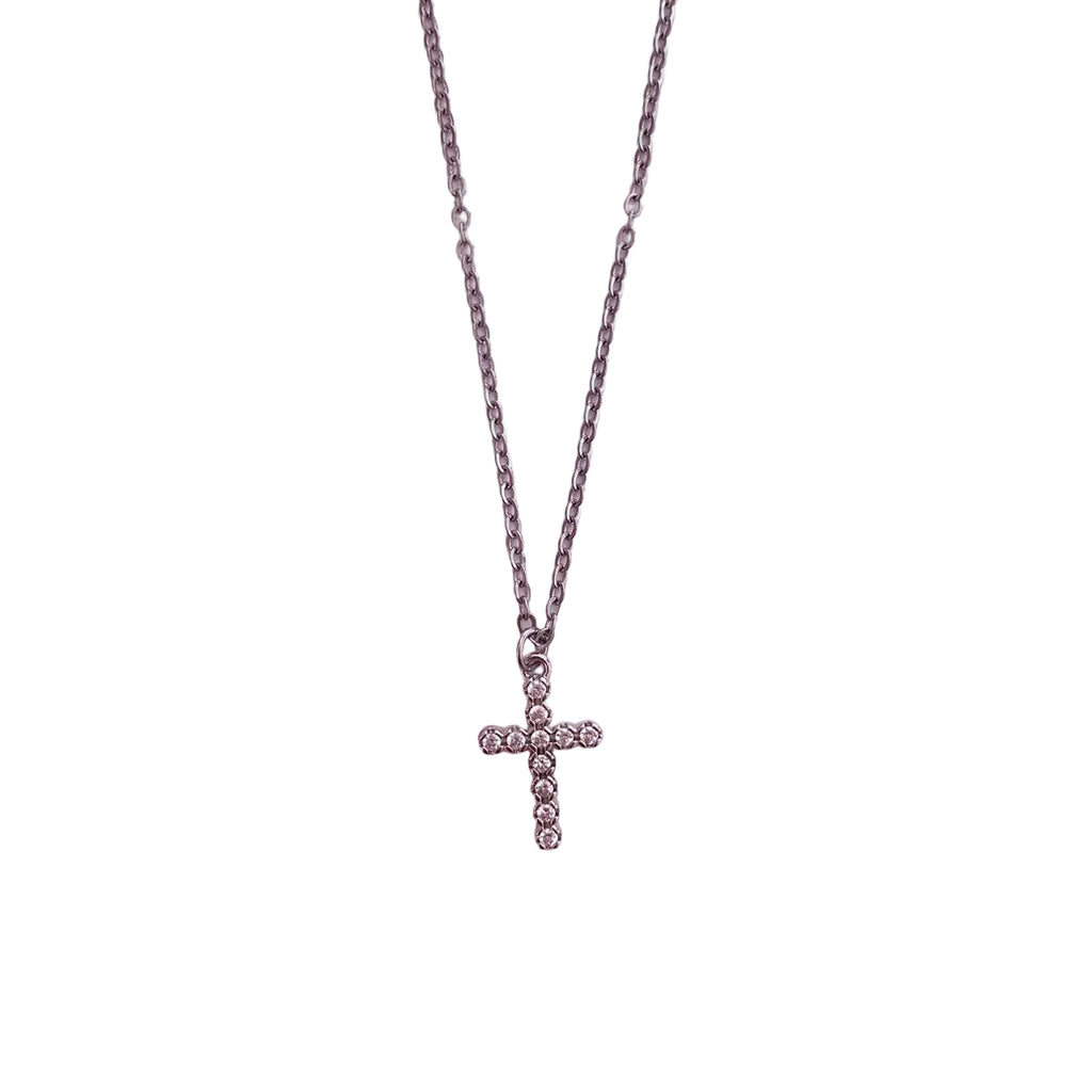 Collar Cruz Brillante