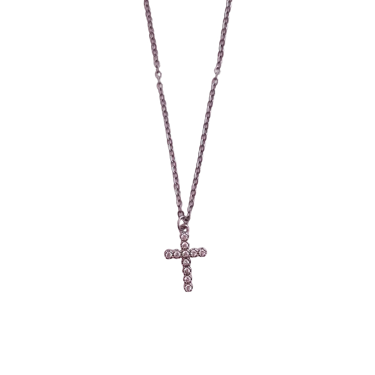 Collar Cruz Brillante