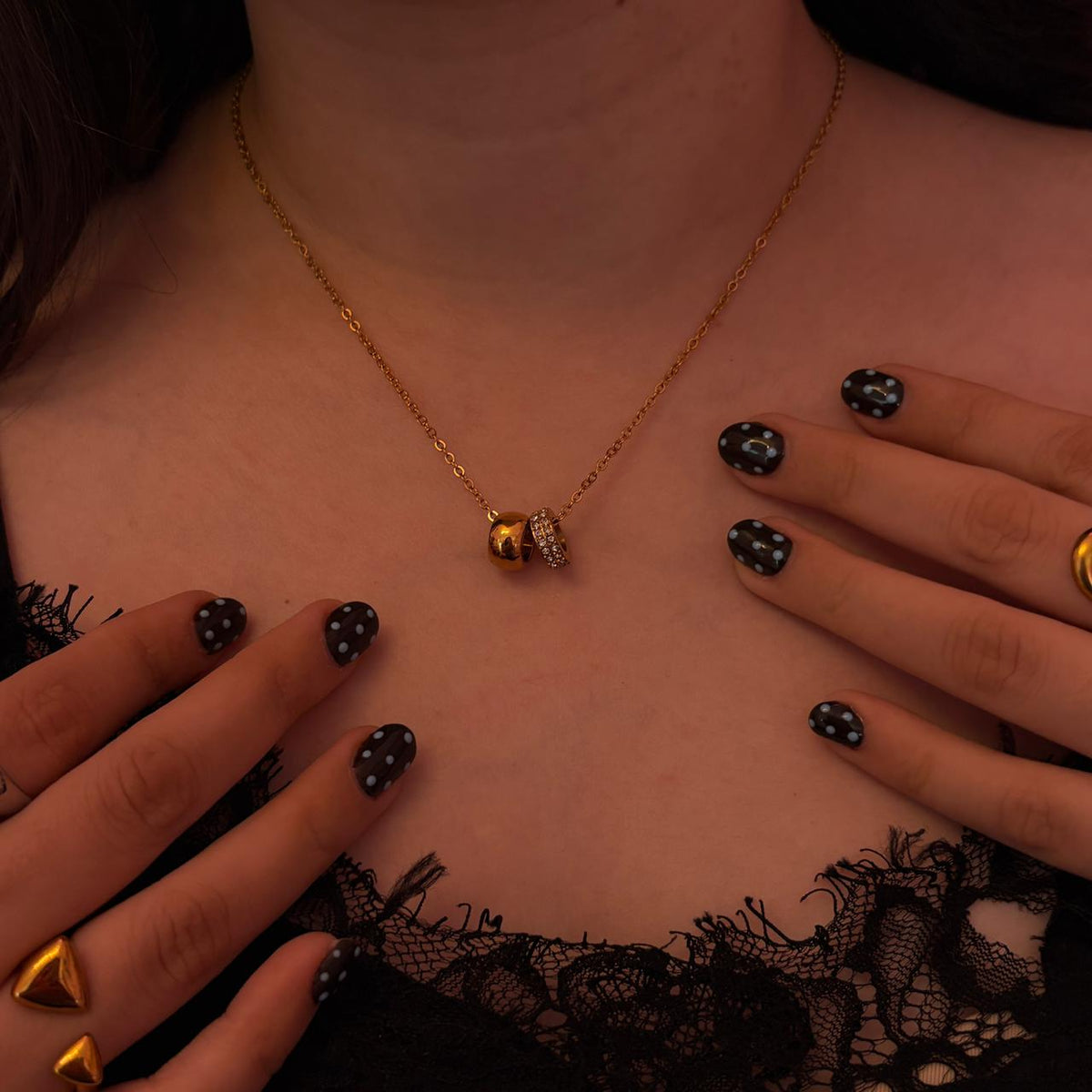 Collar Dúo de Aros