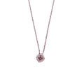 Collar Halo Plateado