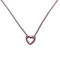 Collar Corazón Torzal