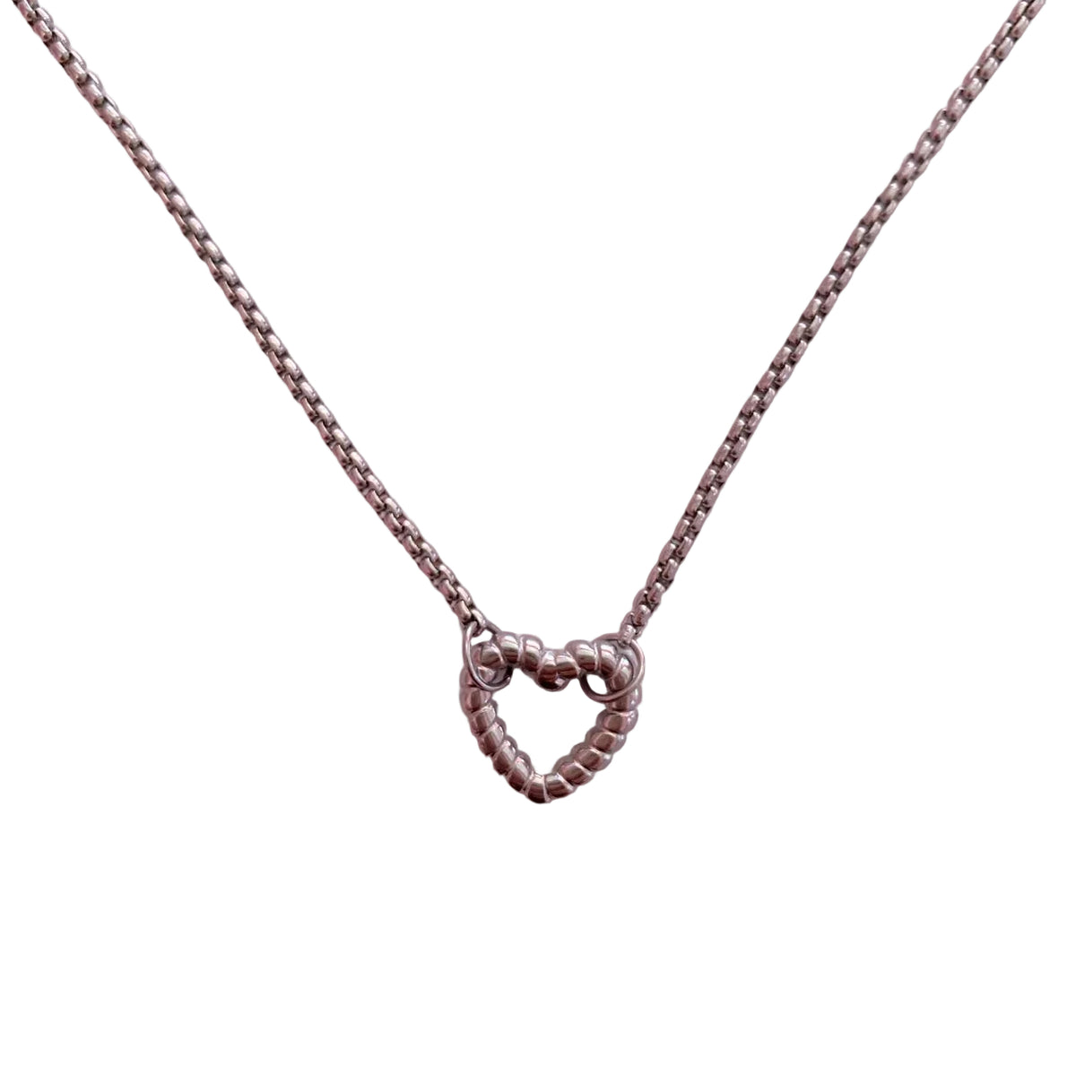 Collar Corazón Torzal