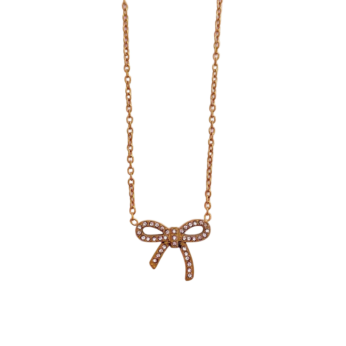 Collar Moño Brillante