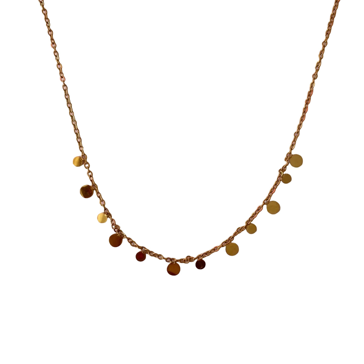 Collar Monedas Colgantes