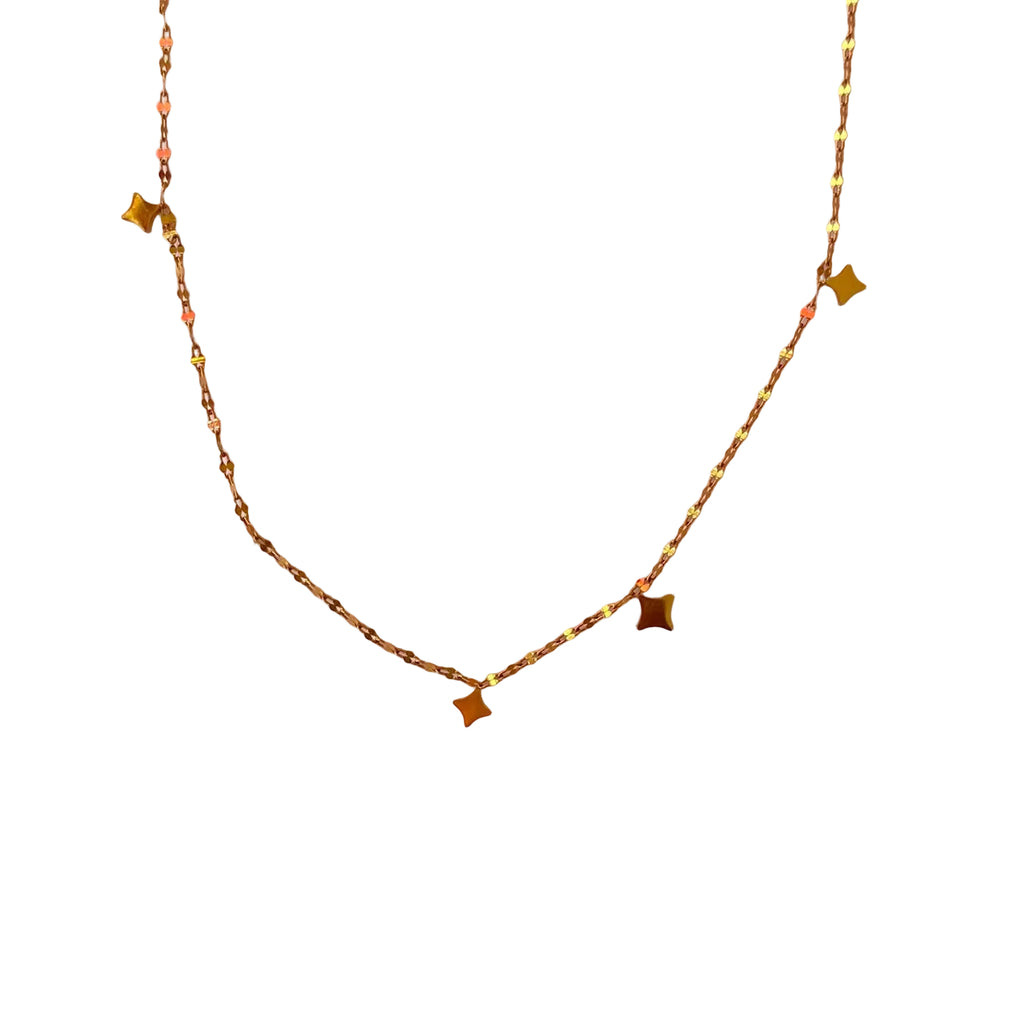 Collar Estrellitas Colgantes